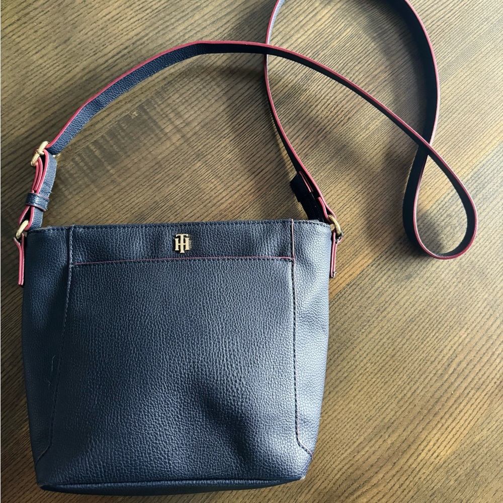 Tommy Hilfiger Navy Blue Crossbody Purse